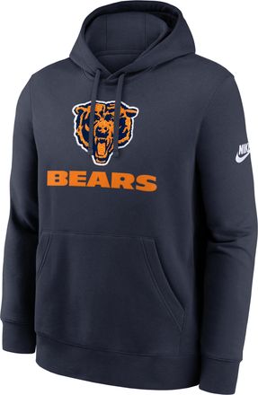 Nike Chicago Bears Best Season Rewind Club Nike Mens NFL Pullover Hoodie in Blue | NKDK41L7QV-WUG