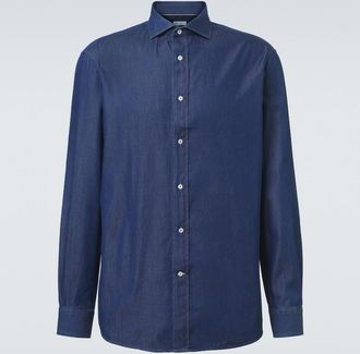 Brunello Cucinelli Camicia di jeans