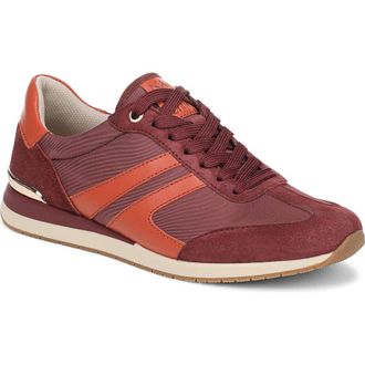 Naturalizer Lorena Sneaker in Cranberry Red/Rustic Clay at Nordstrom Rack, Size 6.5