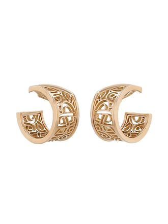 Poiray 2010s Gold Coeur oorbellen - Goud