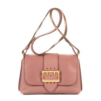 Burberry Pre-owned Womens The Buckle Crossbody - Pink - One Size