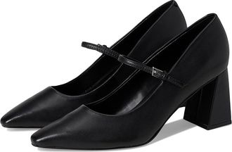 Calvin Klein Naprina Womens Shoes Black Leather : 8.5 M