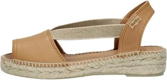 Toni Pons Schoenen, Dames, Bruin, 36 EU, Katoen, Etna Sandal