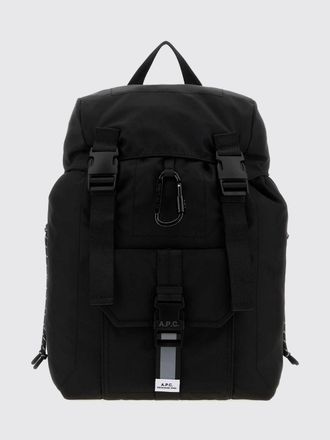 A.P.C. A. P.C. Trek 2.0 Nylon Backpack with Flap Closure and Top Handle