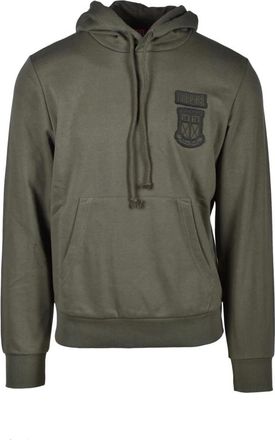 Diesel Hoodies, male, Green, M, sweatshirt