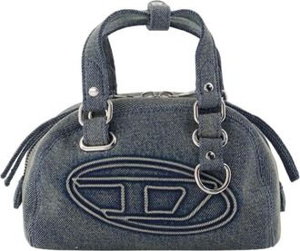 Diesel 1DR Dome Soft Crossbody - - Bags - Donna - Blu - ONE SIZE