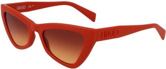 Liu Jo Bruine Ge&iuml;njecteerde Zonnebril