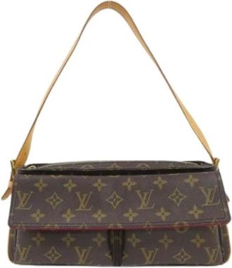 Louis Vuitton Pre-owned Shoulder Bags, female, Brown, Size: ONE SIZE Pre-owned Vintage Shoulder Bag
