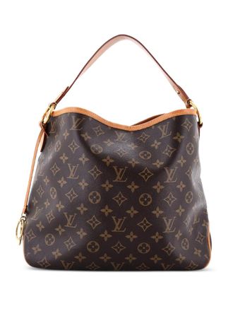 Louis Vuitton Delightful NM Handbag Monogram Canvas MM hobo bag - Brown