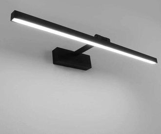 OEM [mai Usato]specchio Da Bagno A Led Da 50 Cm, 12 W, Impermeabile Ip44, Lampada Da Parete Girevole A 180&deg;, Luce Moderna Per Specchio Da Bagno, Bianco Fr
