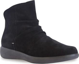 Munro Scout 6546379 Boots Womens Black Suede Water Resistant Bootie JOBB1776