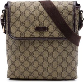 Gucci Pre-owned Gucci GG Supreme Crossbody Unisex 4EHG1V226OCO3FT8