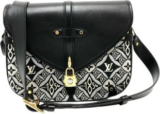 Louis Vuitton Pre-owned Cross Body Bags, female, Black, Size: ONE SIZE Pre-owned Canvas louis-vuitton-bags