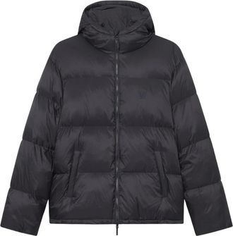 Wood Wood Clau Nylon Padded Coat - Heren - Winterjassen - Zwart - M - Nylon - Jassen
