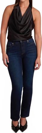Yoga Jeans by Second Emily Slim Jeans In Phoenix Dark Wash