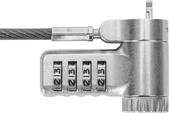 Targus Asp96rgl Cable De Seguridad 2 Metros Plata