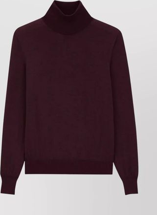 Saint Laurent wool turtleneck sweater long sleeves
