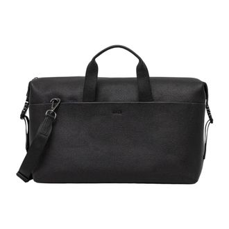 Joop Weekend Bag - Heren - Weekendtassen - Zwart - ONE Size - Leer - Tassen