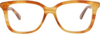Chlo&eacute; Square-Frame Bio Acetate Optical Frames