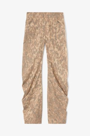Ganni Burro Pants in Printed Cotton - Size 34 Organic