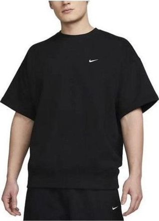 Nike Solo Swoosh French Terry Top Black DX0880-010