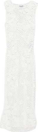 Ganni Mujer, Vestidos, Blanco, Talla: S