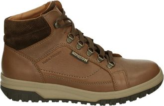 Mephisto Pitt Nevada - Heren - Veterlaarzen - Bruin - 40 1/2 EU - Leer - Schoenen