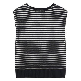 Max Mara Truien & Vesten, Dames, Veelkleurig, XL, Katoen, Wkdlanda Gilet