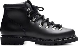 Paraboot Leren veterlaarzen - Zwart