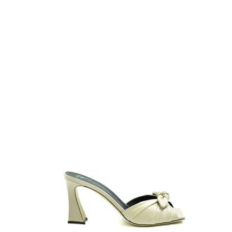 Giuseppe Zanotti Elegante Hoge Hakken - Dames - Muiltjes - Beige - 39 EU - Schoenen