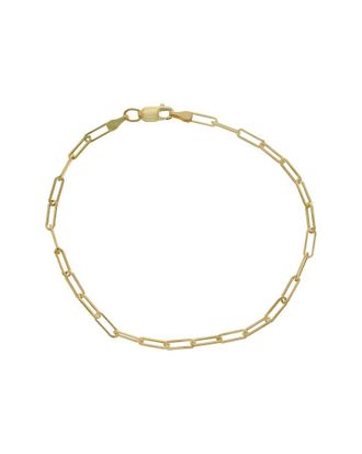 Italian Gold, Inc 10K 2.5Mm Polished Paperclip Bracelet