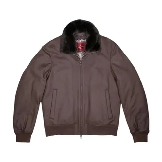 Montecore Bomber Jackets, male, Brown, Size: XL Bomber Jacket