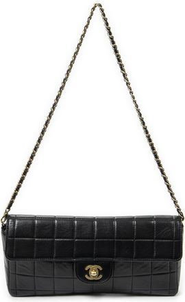 Chanel East West Choco Bar Flap Schoudertas