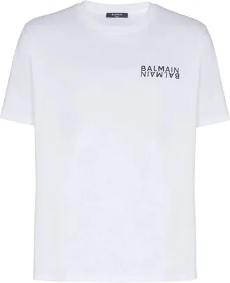 Balmain T-shirt met logoprint