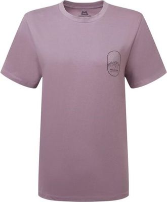 Mountain Equipment Alpenglow Tee T-Shirt f&uuml;r Damen | rosa