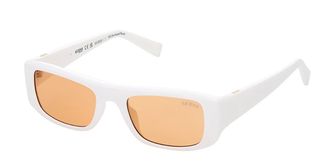 Guess GU8278 21E Mens Sunglasses White Size 51