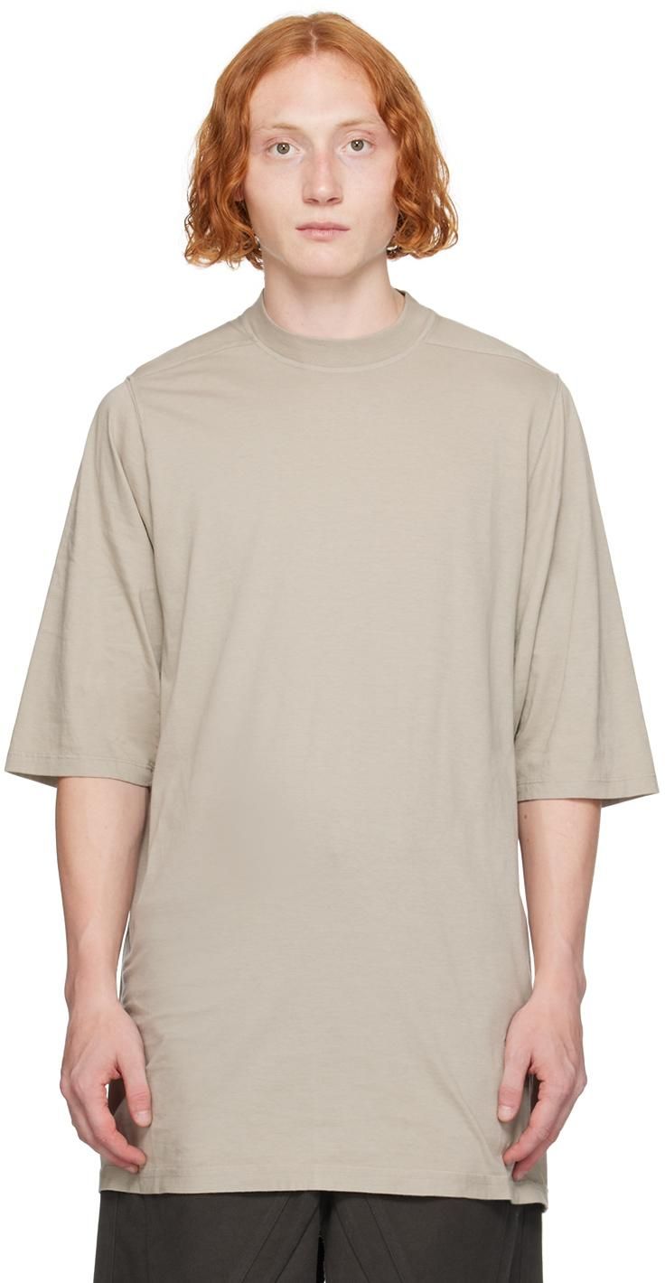 【関税＆送料込み】Rick Owens 'Jumbo' White Round Neck T-Sh Rick Owens Drkshdw - Jumbo T-shirt | HBX - Globally Curated