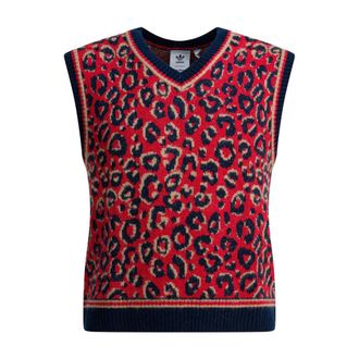 adidas Kd 0335 Gebreid Vest - Heren - Sportshirts - Veelkleurig - L - Wol - Fitness