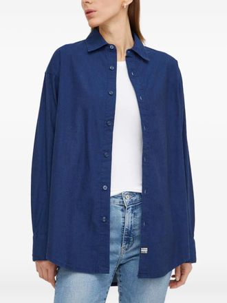 G-Star Camicia con colletto button-down - Blu