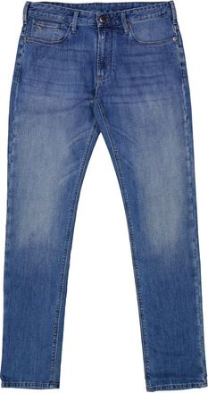 Emporio Armani J06 Slim-Fit Twill-Melange Jeans, Waist Size 30
