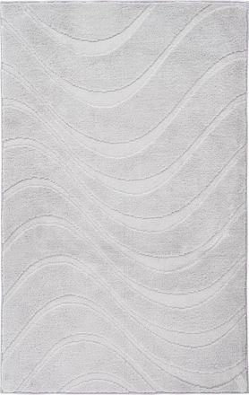 LALEE Hochwertiger, waschbarer Badteppich Lina - Silver