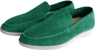 Generic Slip On Loafers Shoes Men, Wide Fit Moccasins Men MenS Casual Flat Canvas Business Driving Slippers Round Head Soft Lightweight Solid Color Suede Shoe