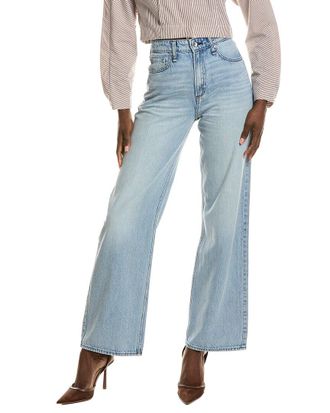 Rag & Bone Lori Kierra Mid-Rise Wide Leg Jean