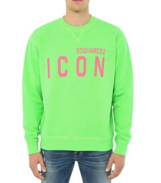 Dsquared2 Green Crew Neck Sweatshirt
