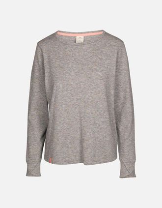Trespass Womens Trespass Womens/Ladies Rina Marl Long-Sleeved Top - Grey - Size: 18/20
