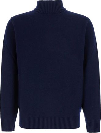 KANGRA Truien & Vesten, Heren, Blauw, L, Wol, Turtleneck ML F.7gg