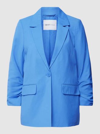 Tom Tailor Denim Blazer mit Pattentaschen in Hellblau, Größe XL