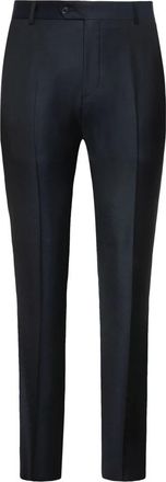 Boggi Milano Heren, Broeken, Blauw, Maat: 2XL Wol