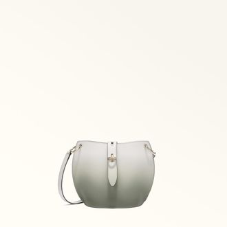 Furla Unica Furla Borsa A Tracolla Toni Cactus Verde Vitello Queen Con Stampa Gradient Donna