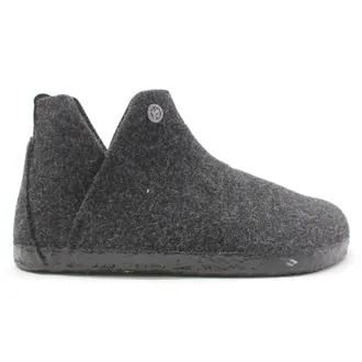 Birkenstock Andermatt Wool Unisex Ankle Boots - Gray Anthracite - Size:UK 10.5